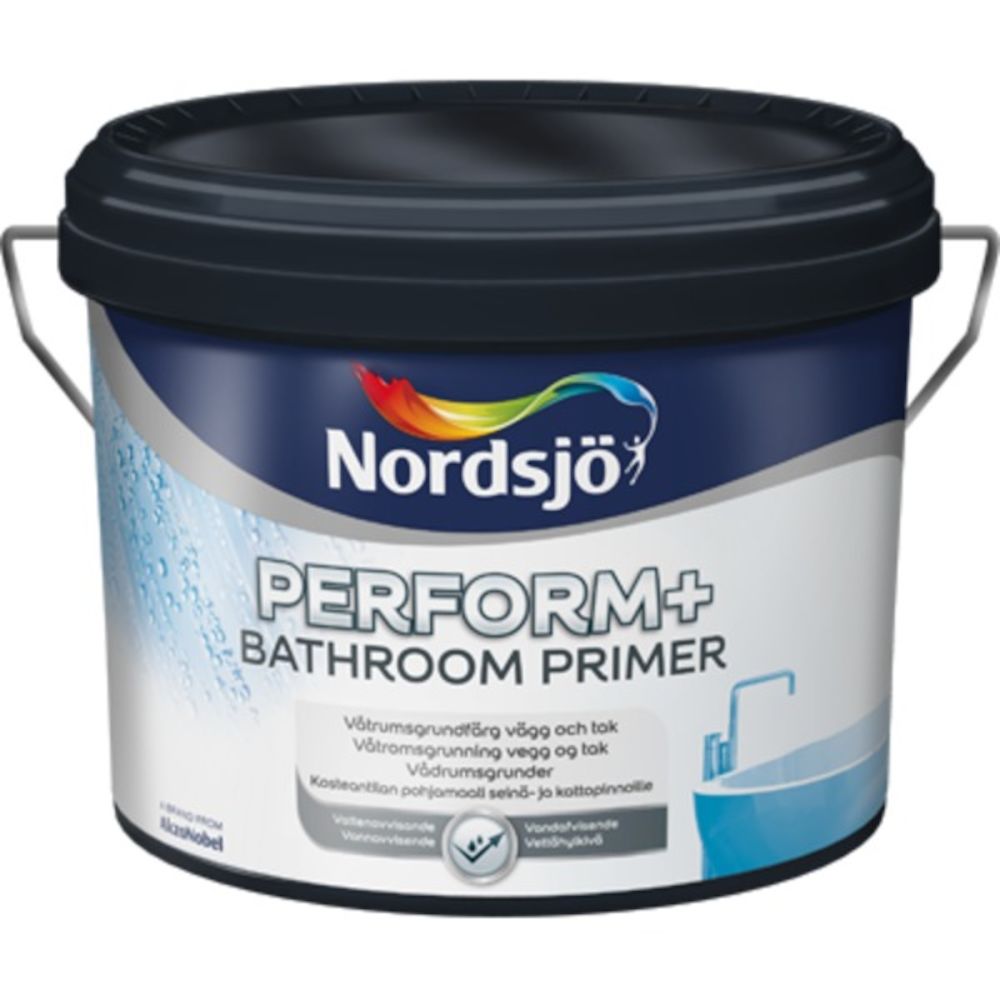 Nordsjø Perform+ Våtromsprimer 2,5 l