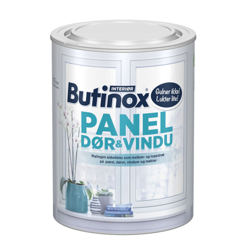 Butinox Interiør Panel Dør og Vindu 15 Hvit base 0,68 l