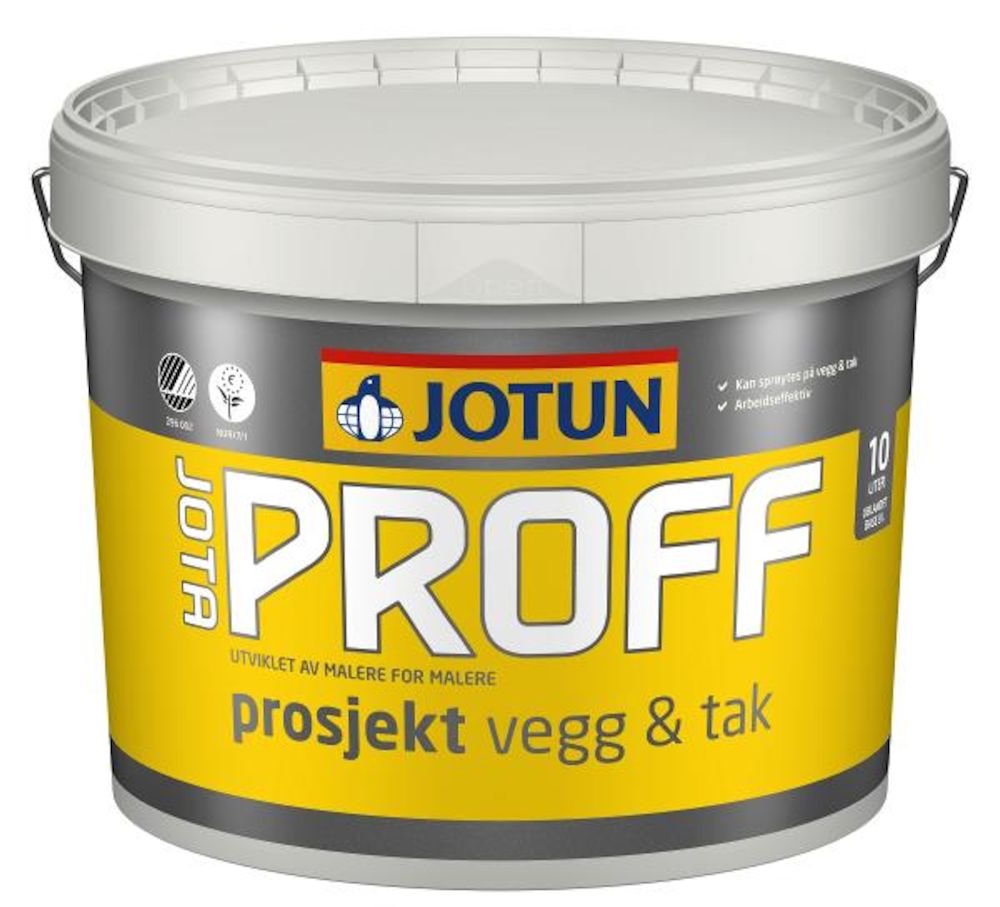 Jotaproff Prosjekt Vegg og Tak S0502-Y 10 l