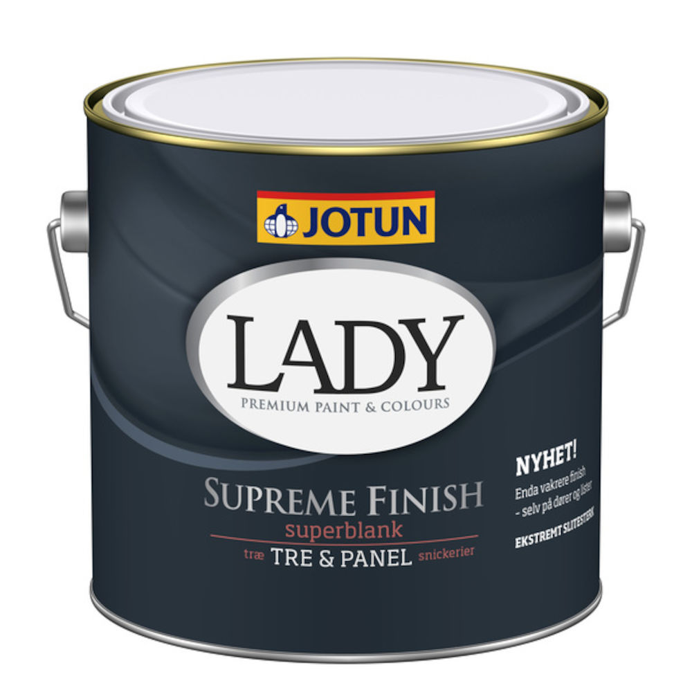 Lady Supreme Finish 80 Hvit base 3 l