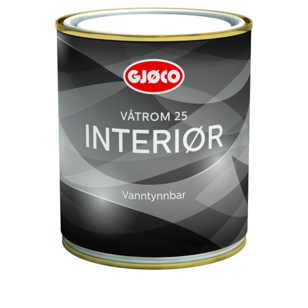 Gjøco Interiør 25 Våtrom Hvit 0,68 l