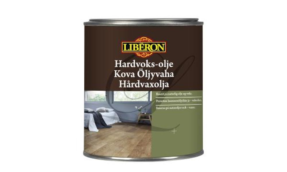 Liberon Hardvoksolje - Svart 2,5 l