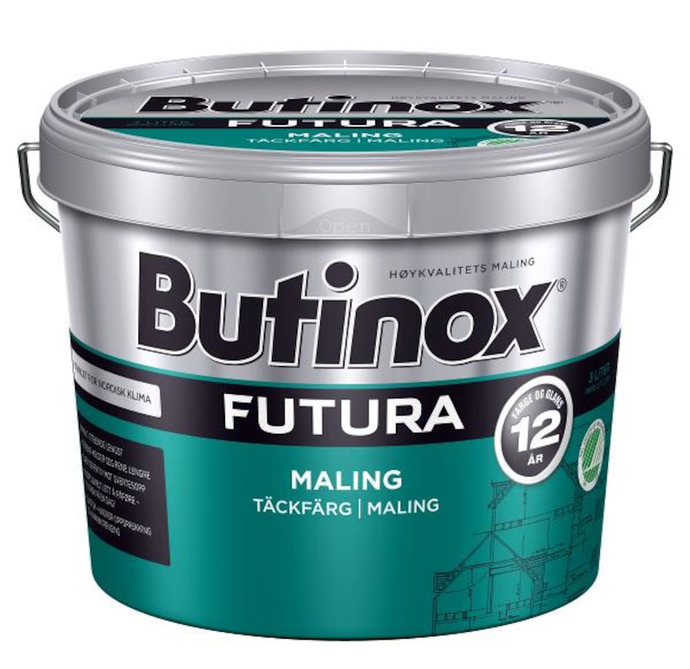 Butinox Futura Maling Oksydrød 2,7 l