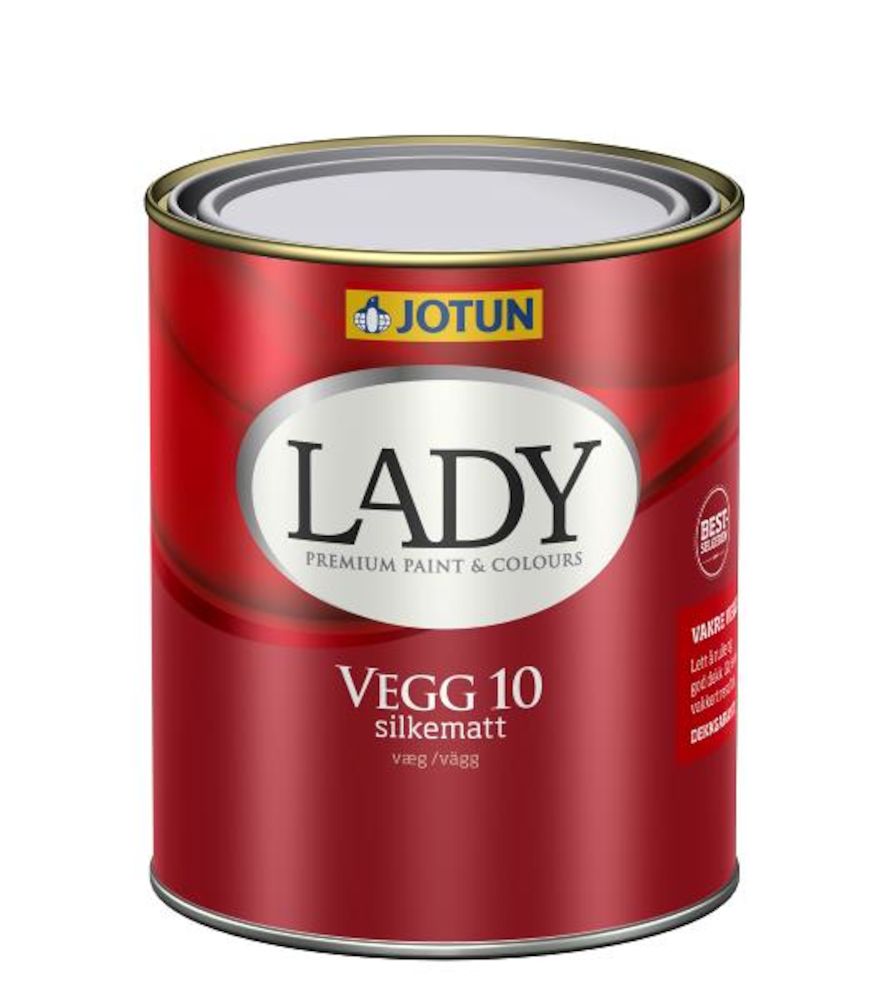 Lady Vegg 10 Hvit 0,68 l