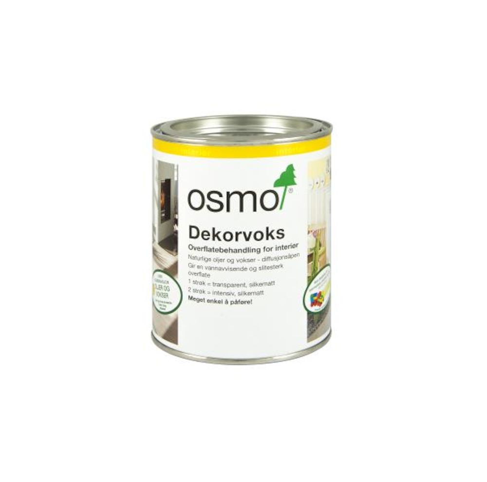 Osmo Dekorvoks Transparente Farger 3101 Fargeløs 0,75 l