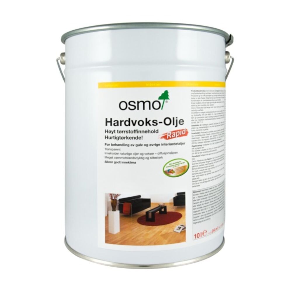 Osmo Hardvoksolje Rapid 3262 Matt 10 l