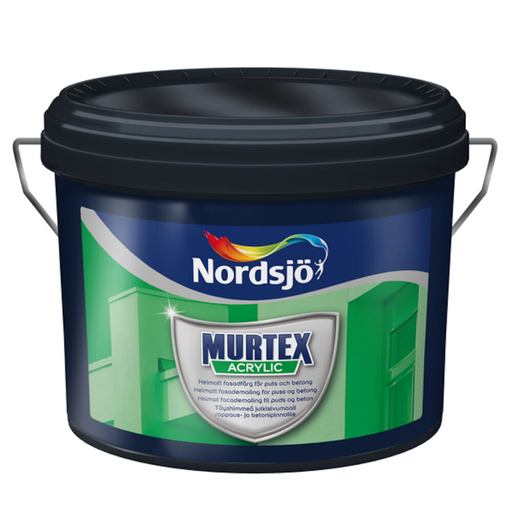 Nordsjø Murtex Acrylic - Black 0,93 l