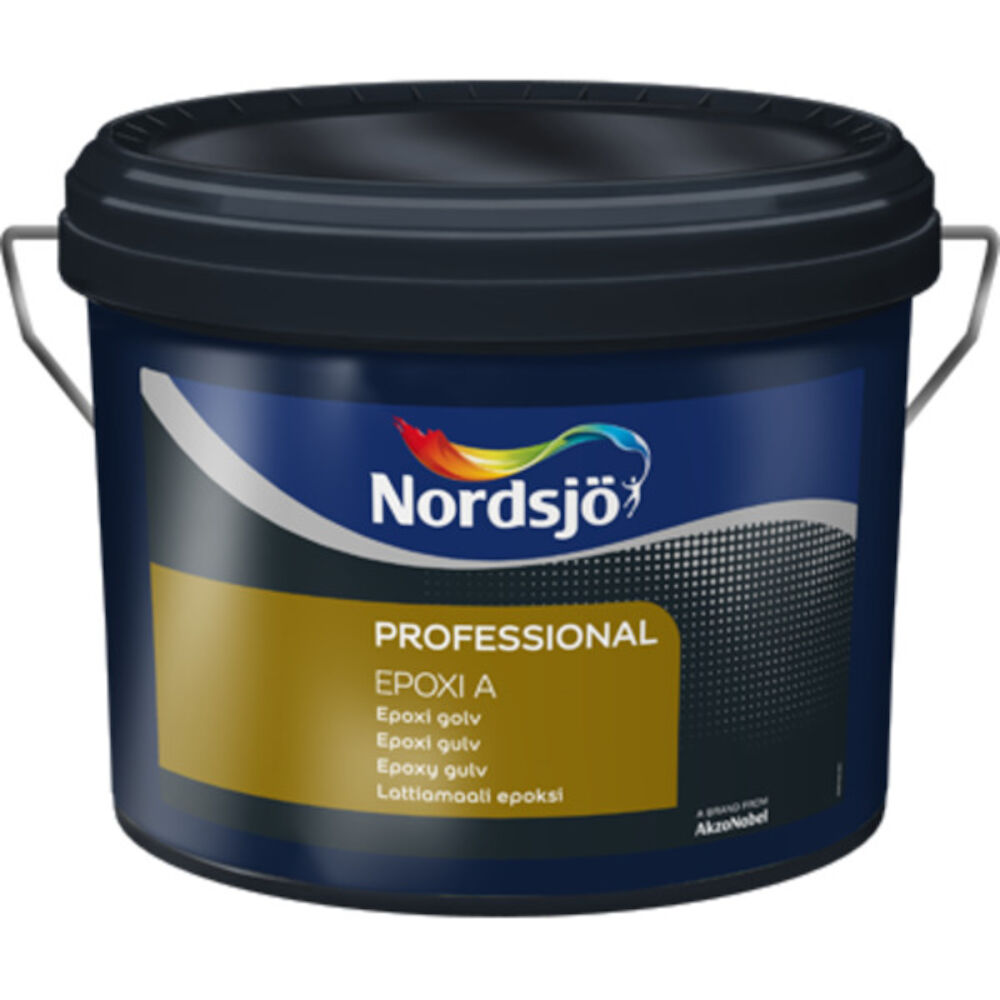 Nordsjø Pro Epoxi Gulv Hvit Njø 0,8 l