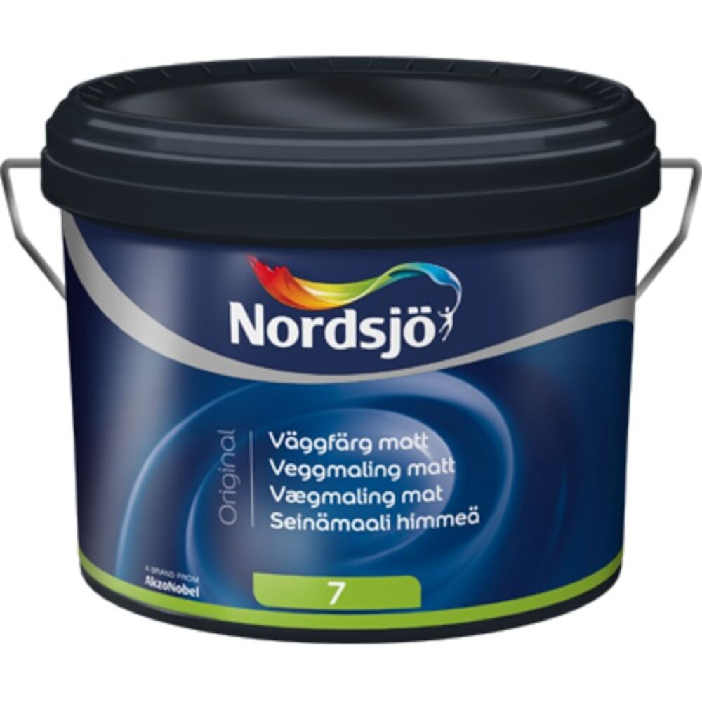 Nordsjø Original Vegg 7 Matt Clear - base 9,3 l