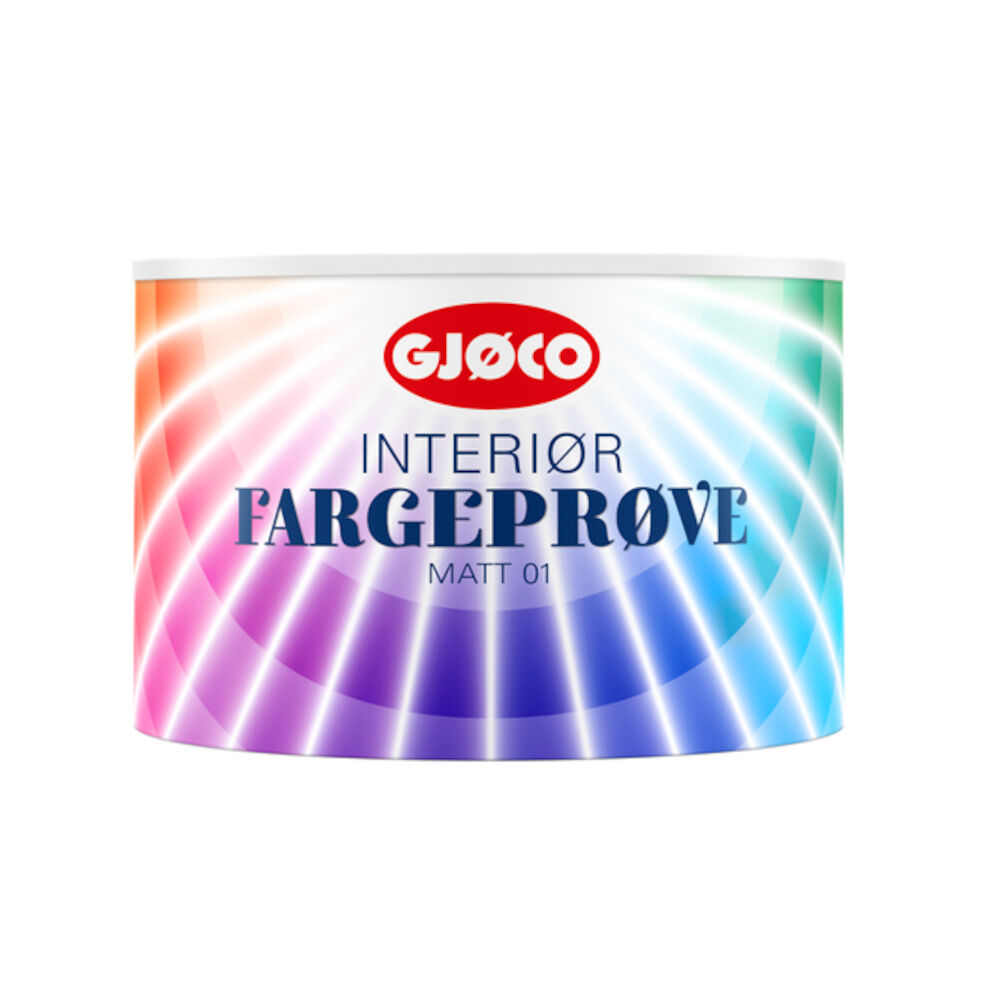 Gjøco Fargeprøve Interiør B - base 0,45 l