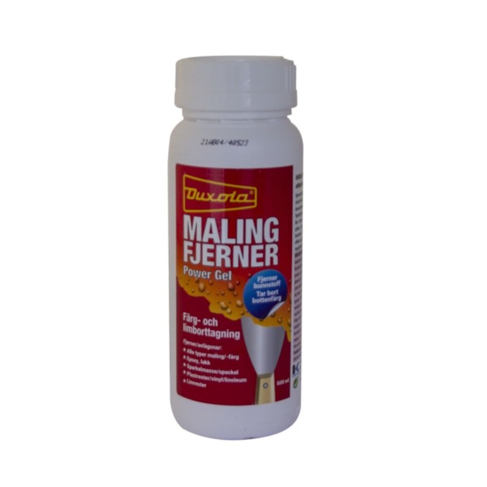 Duxola Malingsfjerner Power Gel - 0,5 l
