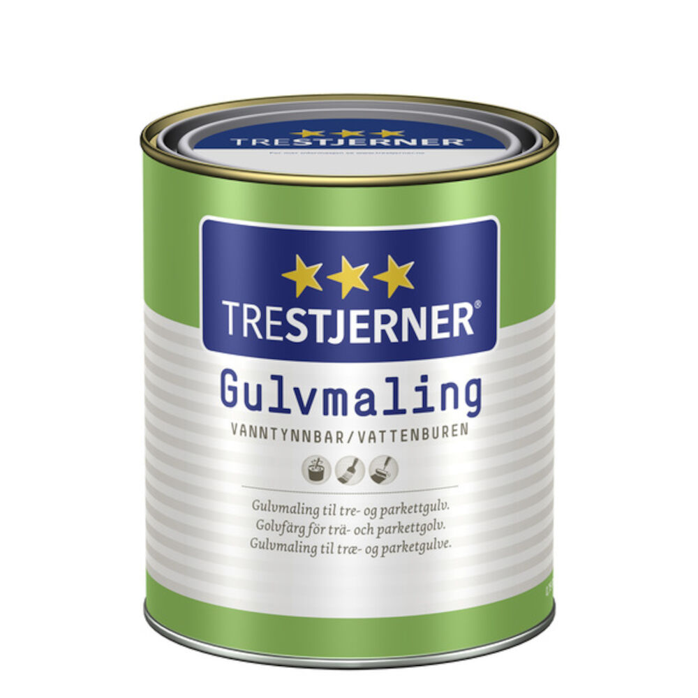 Trestjerner Gulvmaling Blank B - base 2,7 l