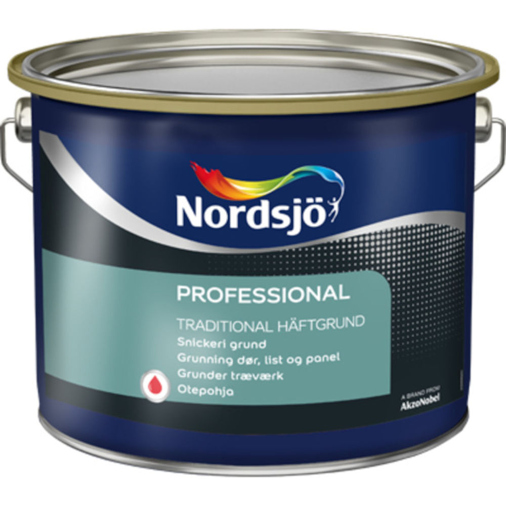 Nordsjø Pro Traditional Heftgrunn White 10 l