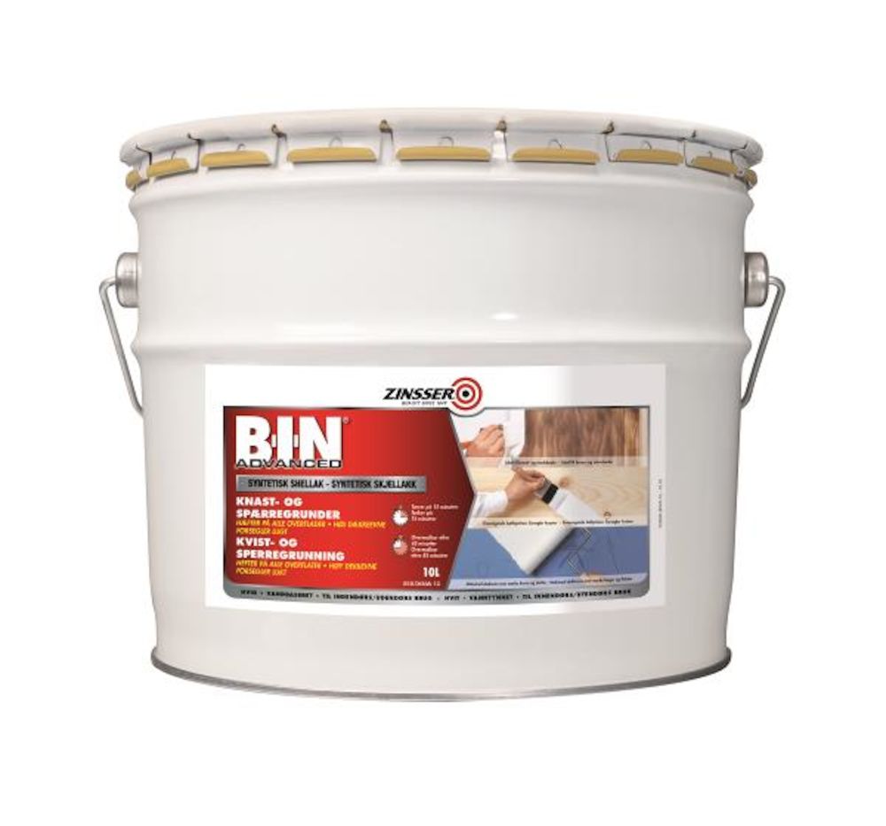 Zinsser Bin Advanced Kvist- og Sperregrunn 10 l