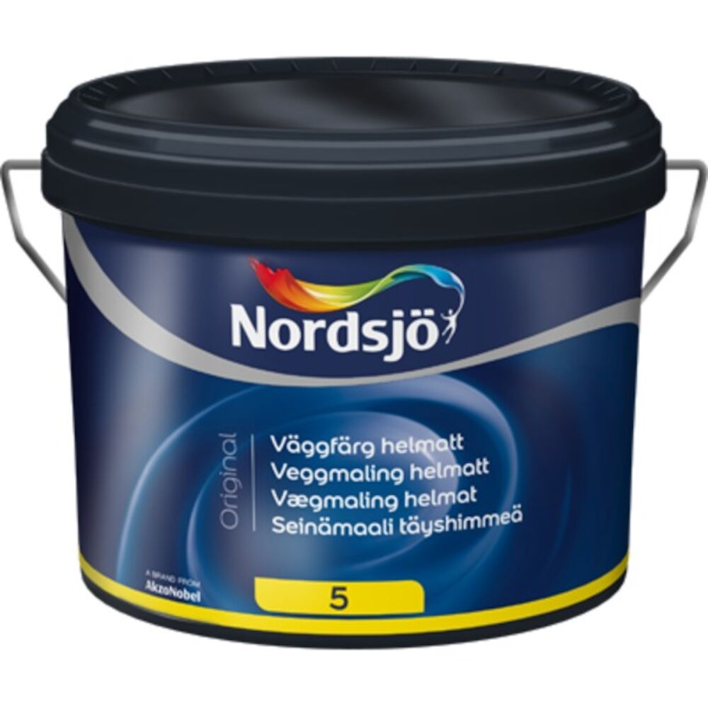 Nordsjø Original Vegg 5 Matt Clear - base 2,325 l