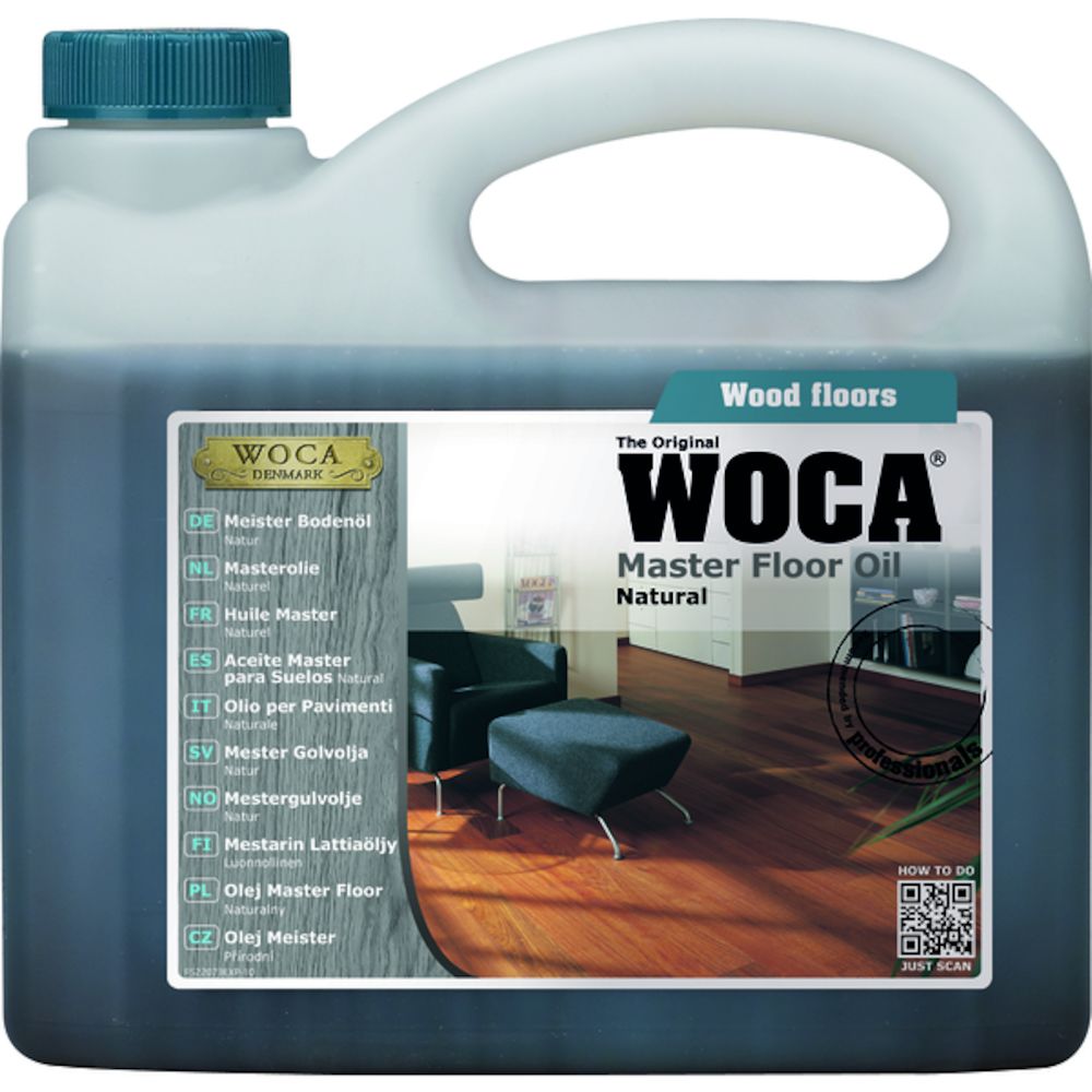 Woca Mestergulvolje Natur 2,5 l