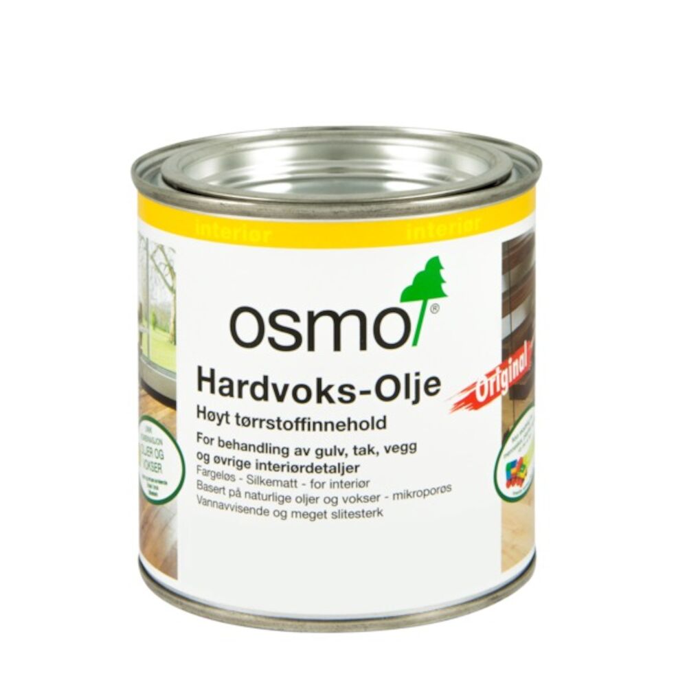 Osmo Hardvoksolje 3011 Glanset 0,375 l