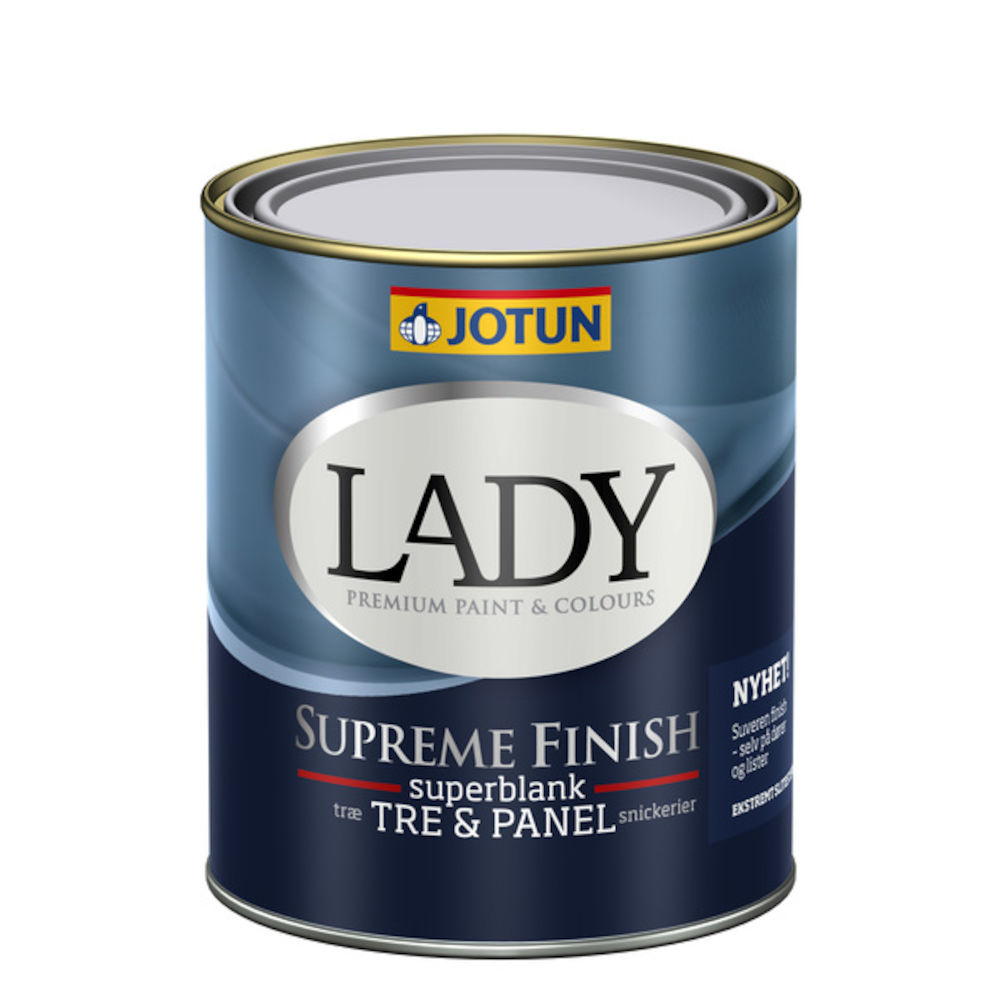 Lady Supreme Finish 80 Hvit 0,68 l