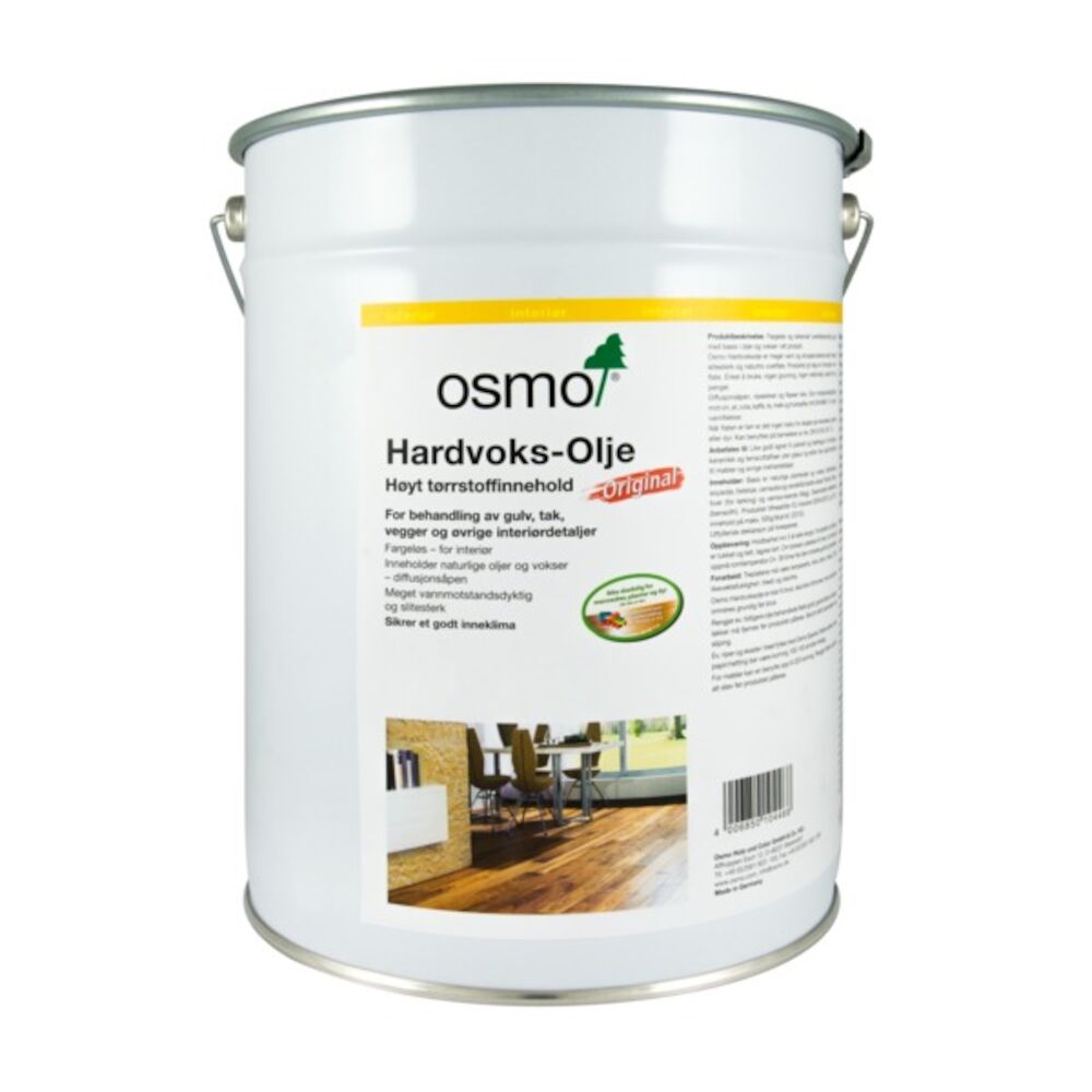 Osmo Hardvoksolje 3032 Silkematt 10 l