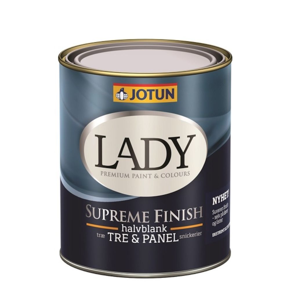 Lady Supreme Finish 40 Hvit - base 0,68 l