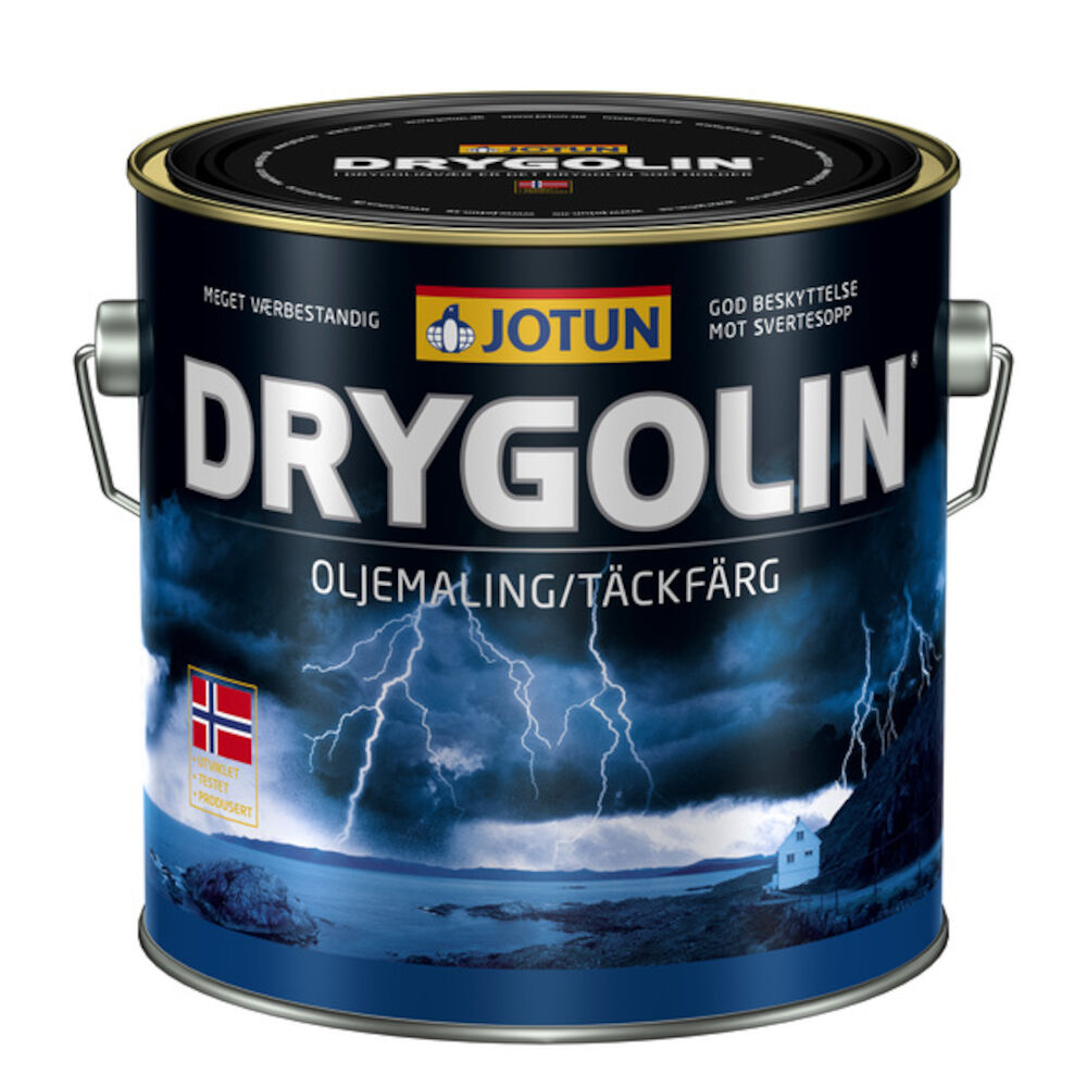Drygolin Oljemaling Hvit 3 l