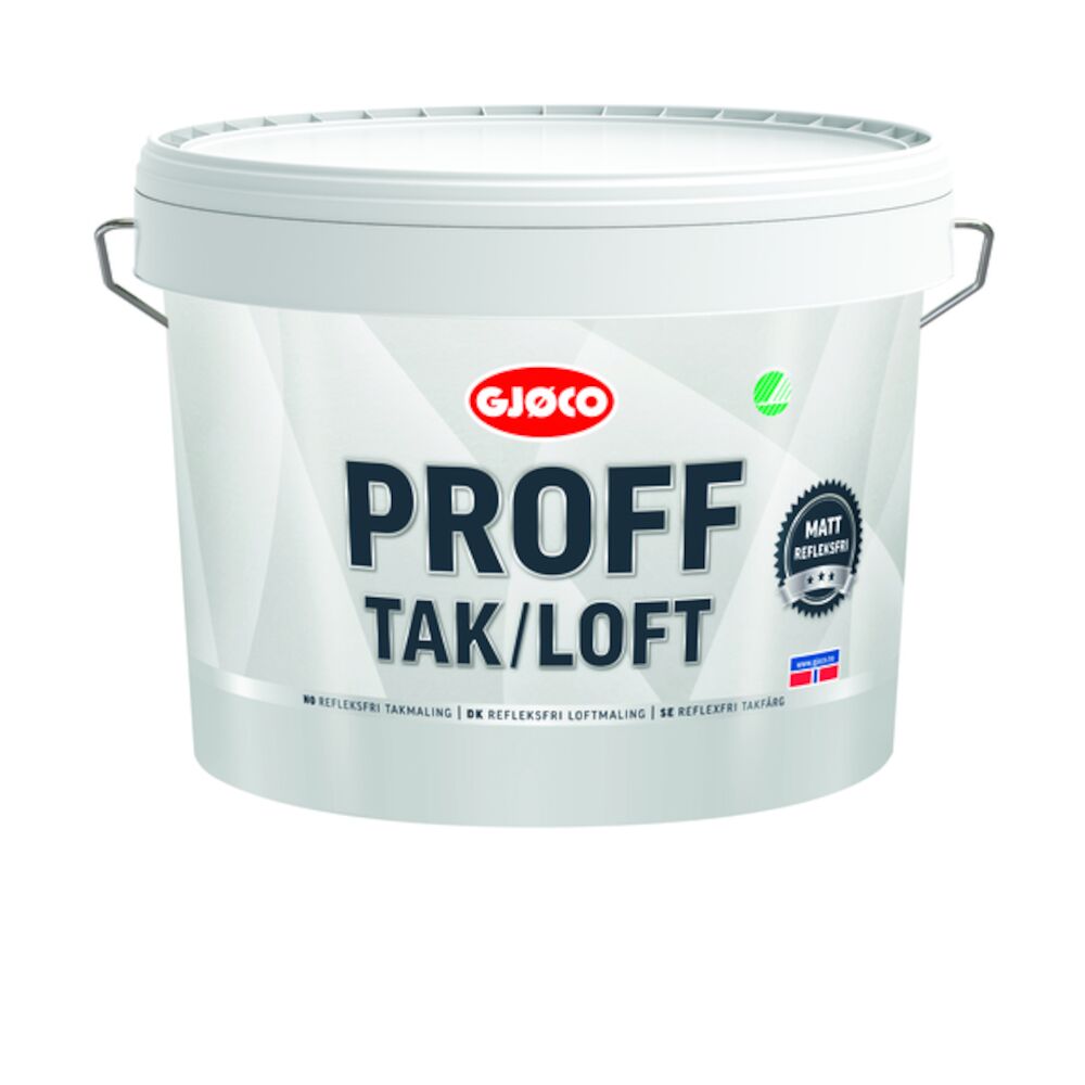 Gjøco Proff Tak/Loft - Sort 9 l