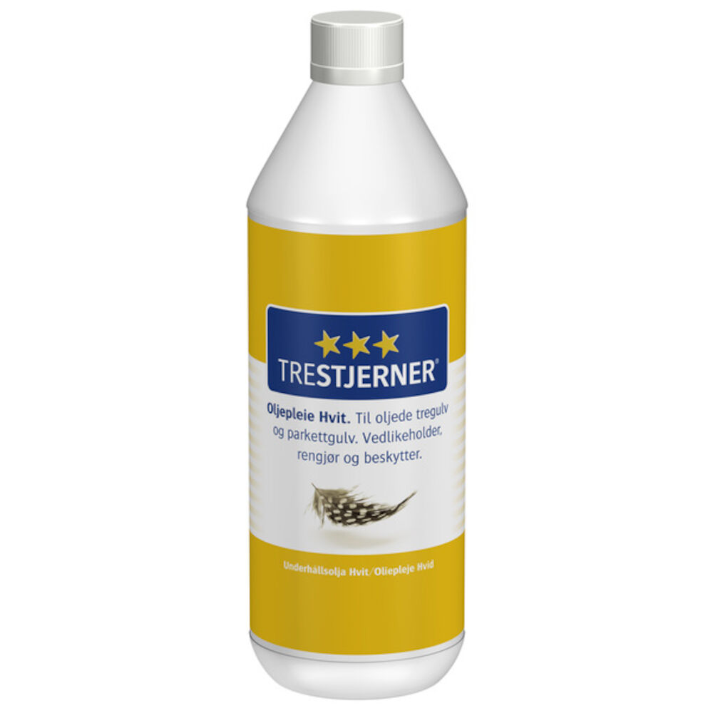 Trestjerner Oljepleie Hvit 1 l