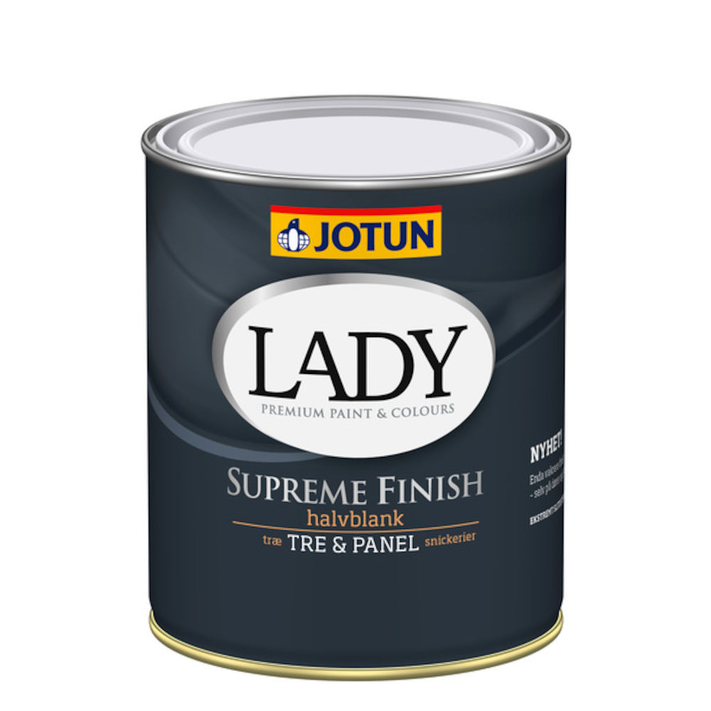 Lady Supreme Finish 40 Hvit base 0,75 l