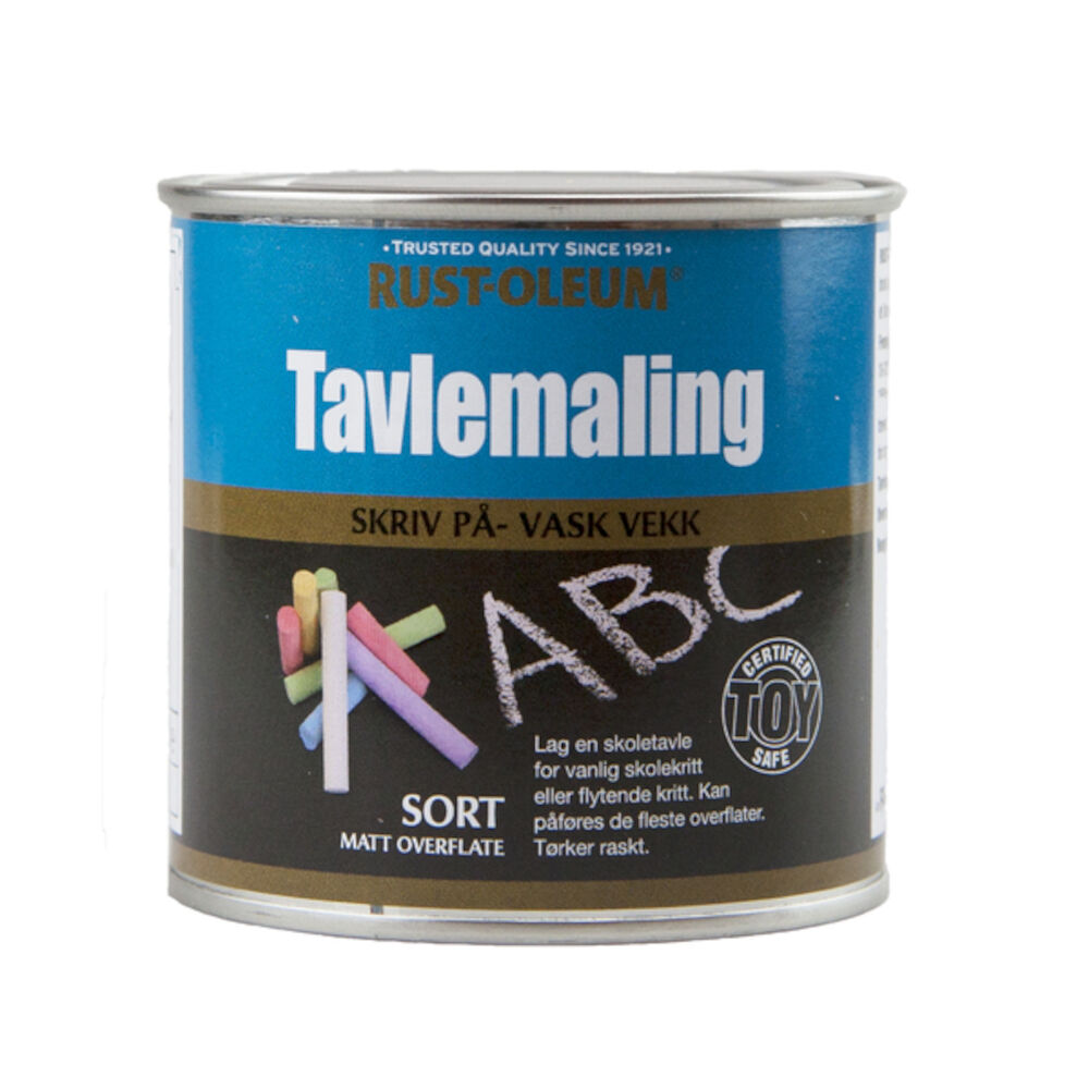 Alanor Tavlemaling Sort 250 ml