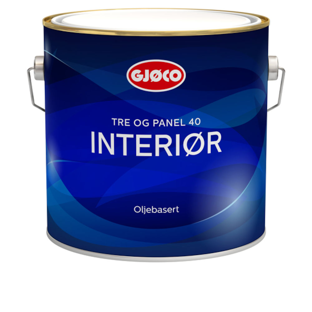Gjøco Interiør 40 Hvit 2,7 l
