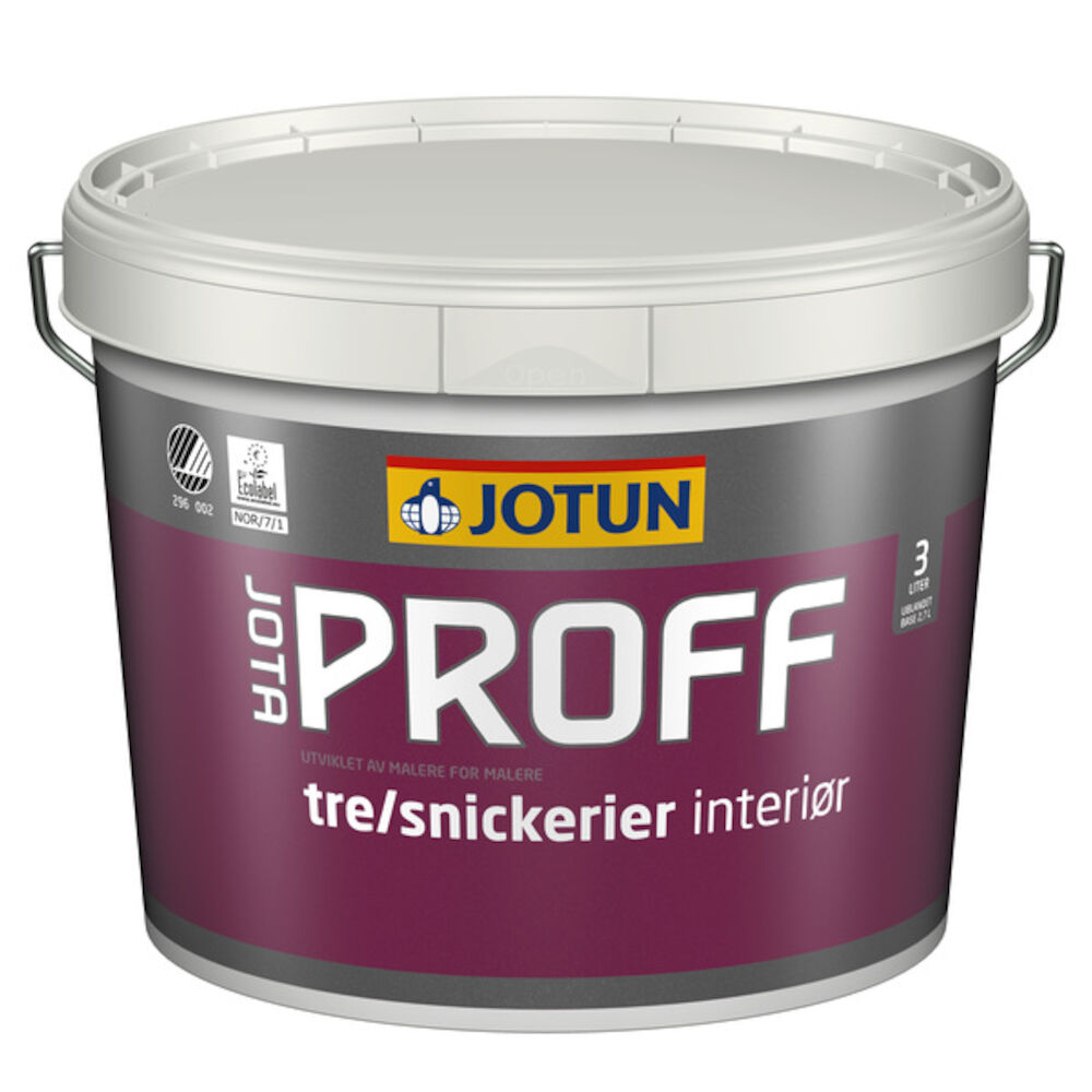 Jotaproff Tre/ Snickeri 40 Hvit 2,7 l