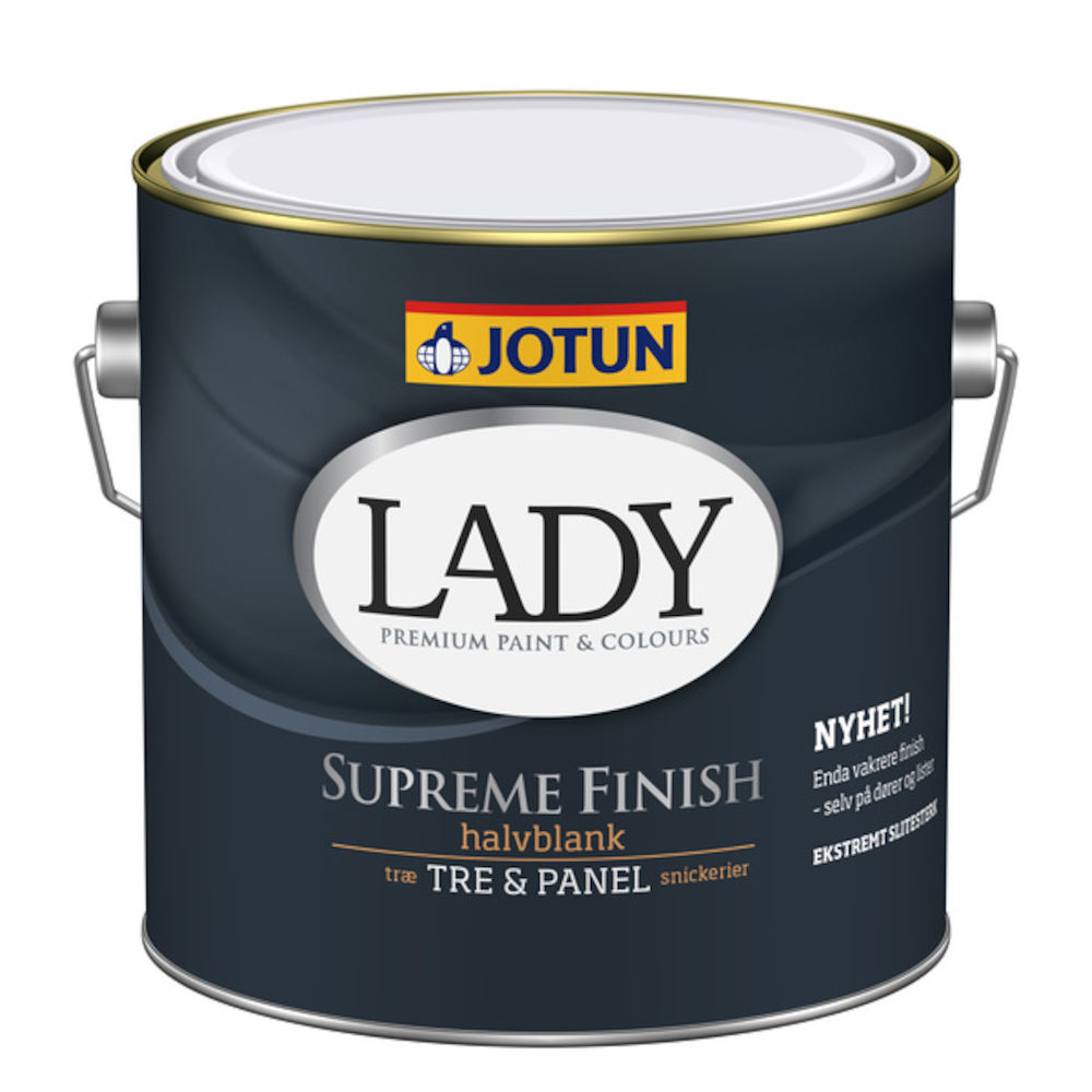 Lady Supreme Finish 40 Hvit base 3 l