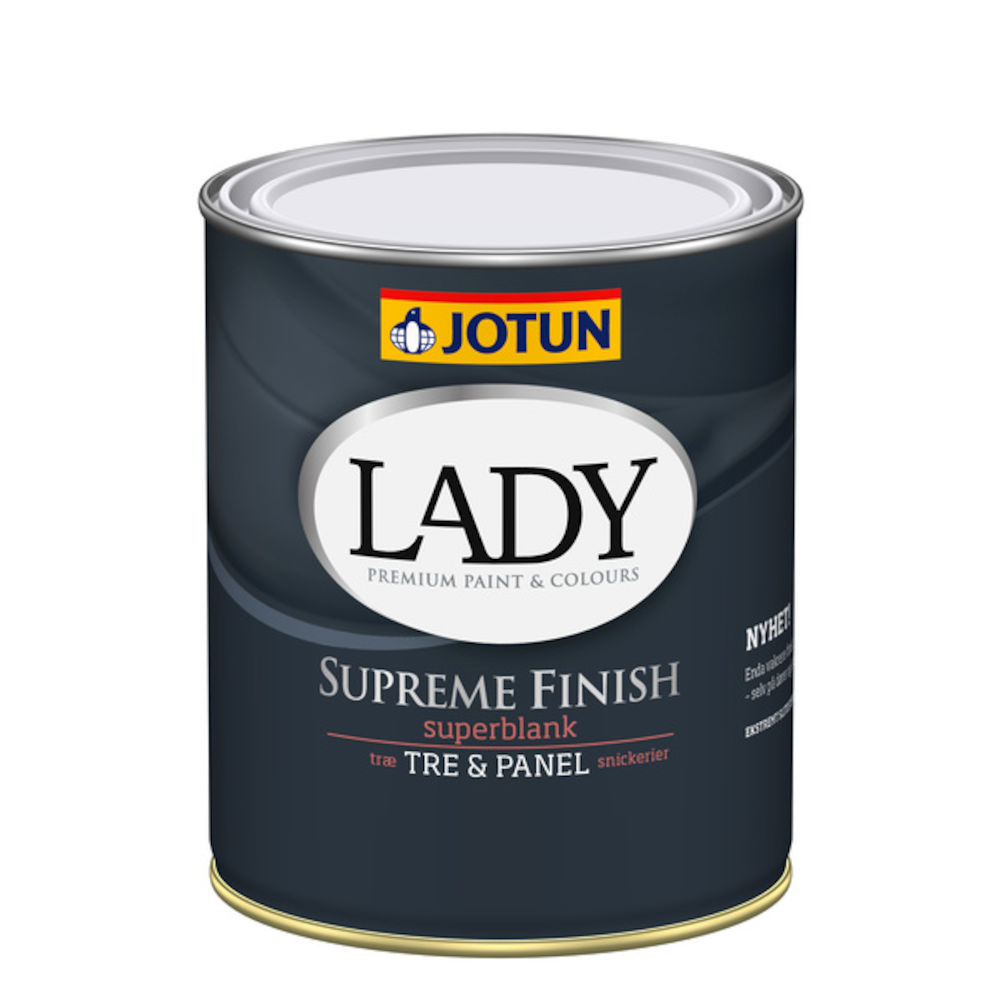 Lady Supreme Finish 80 Hvit base 0,75 l