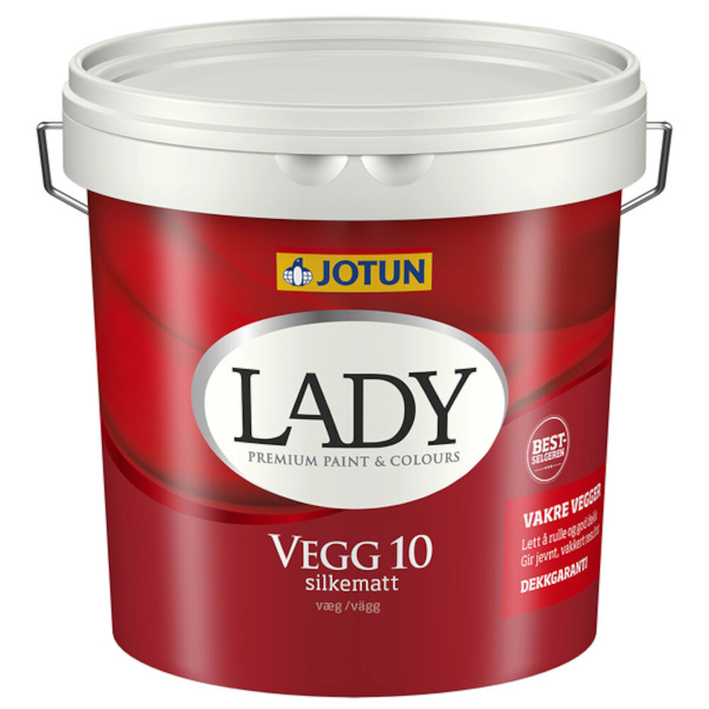 Lady Vegg 10 - Gul base 2,7 l