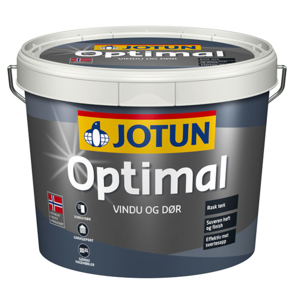 Optimal Vindusmaling Hvit 2,7 l