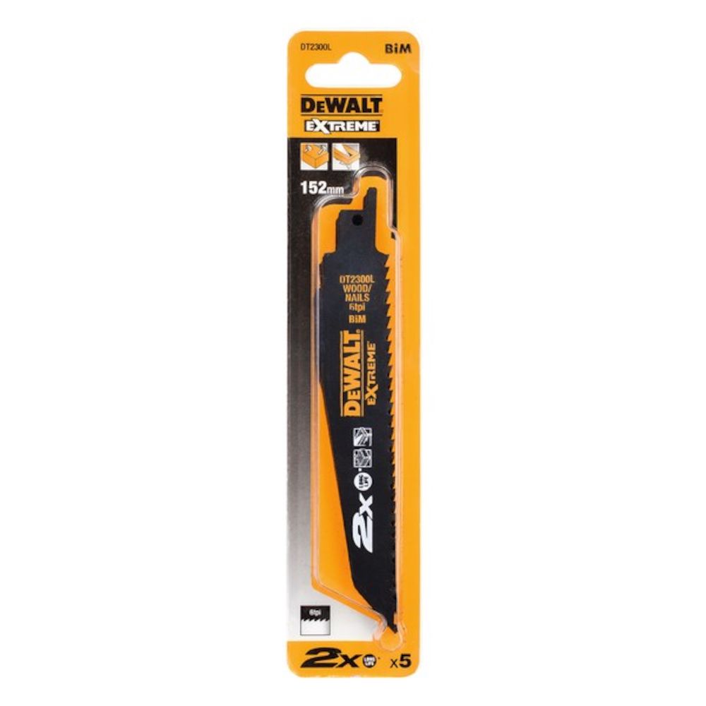 DeWalt Bajonettsagblad DT2300L 152 mm