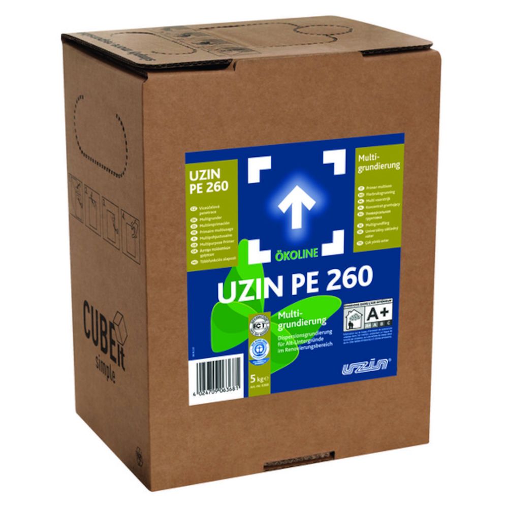Uzin PE260 Prime Underlag Cube It 5 kg