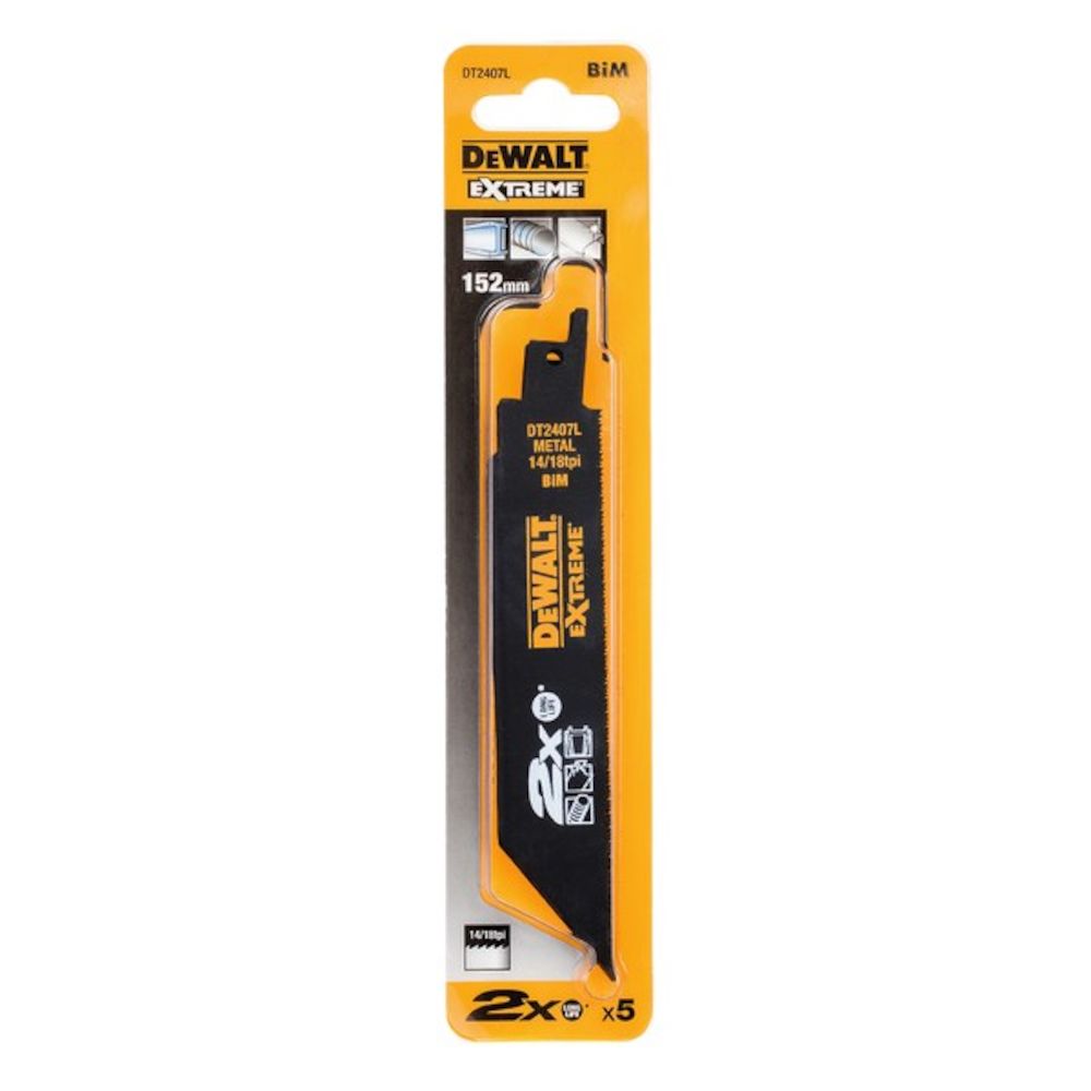 DeWalt Extreme Bajonettsagblad DT2407L 152 mm

