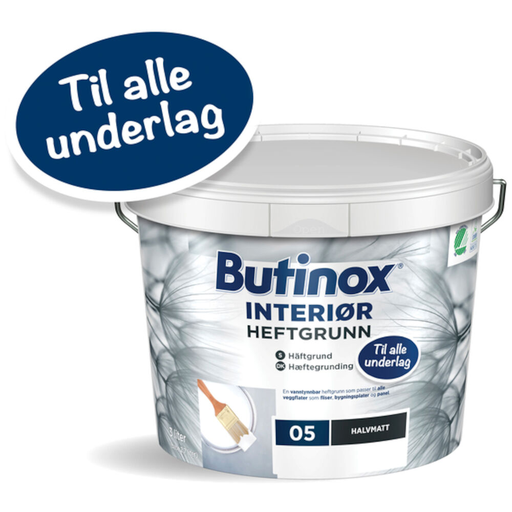 Butinox Interiør Heftgrunn 2,7 l