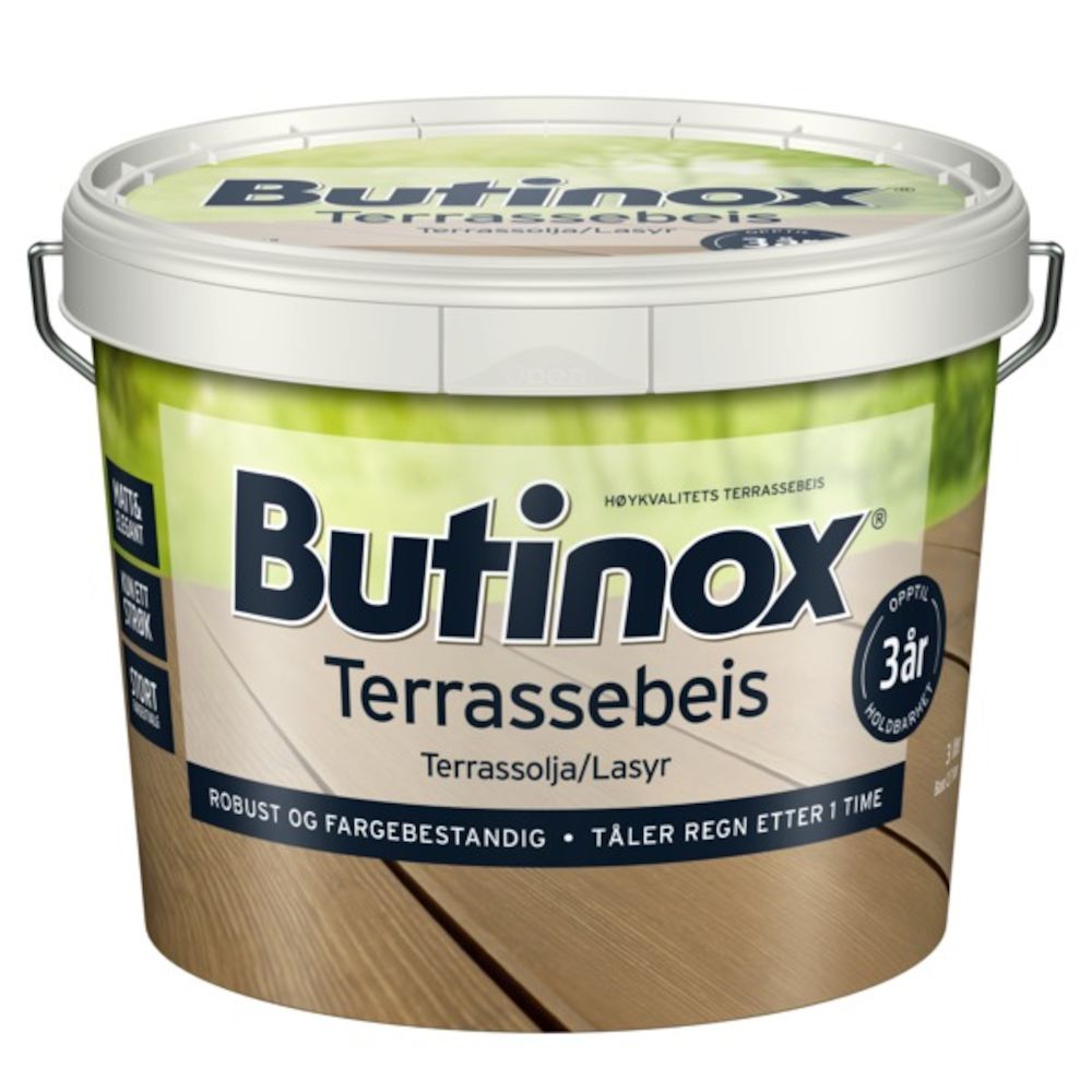 Butinox Terrassebeis - Gylden 3 l