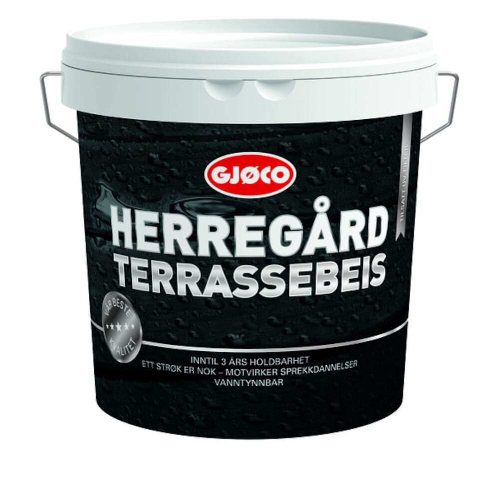 Gjøco Herregård Terrasse Beis Oksydgul - base 2,7 l