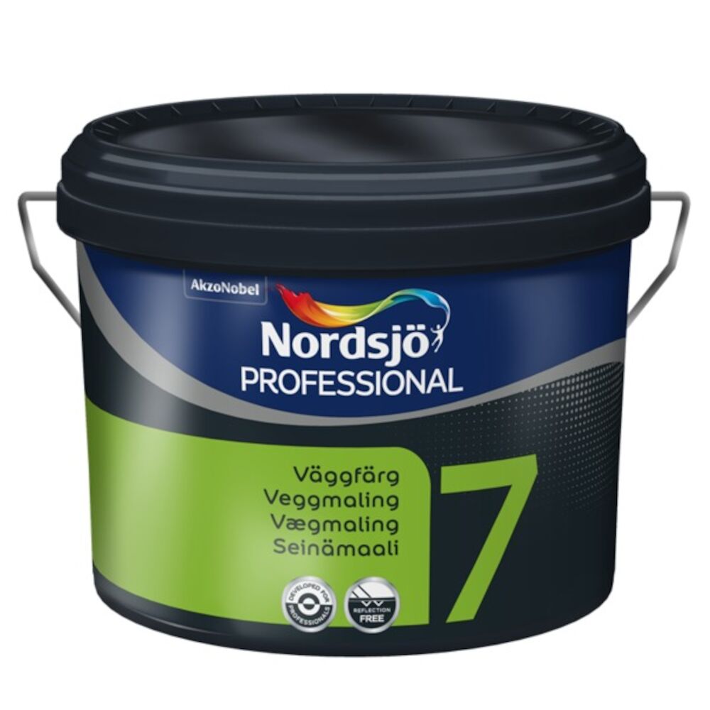 Nordsjø Professional 7 Svart 10 l