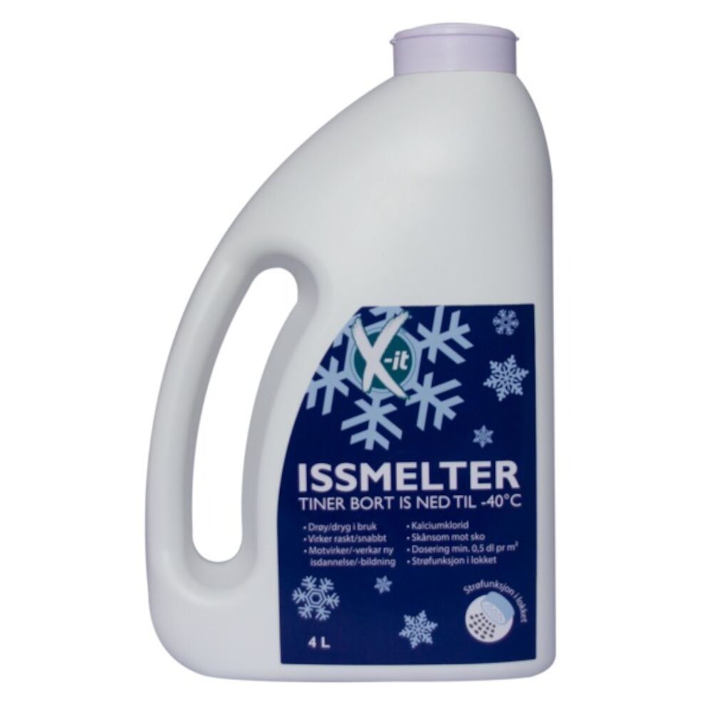 X-it Issmelter Kalsiumklorid - 4 l
