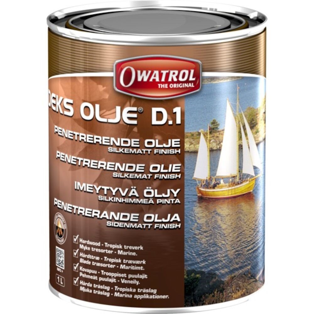 Owatrol Deks Olje D.1 1 l - Mal Proff