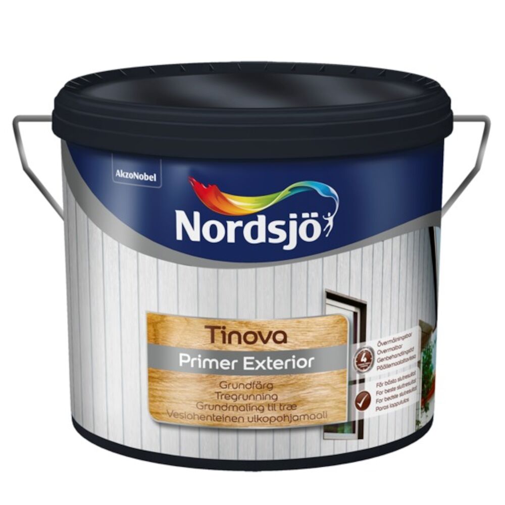 Nordsjø Tinova Primer Exterior White 2,5 l