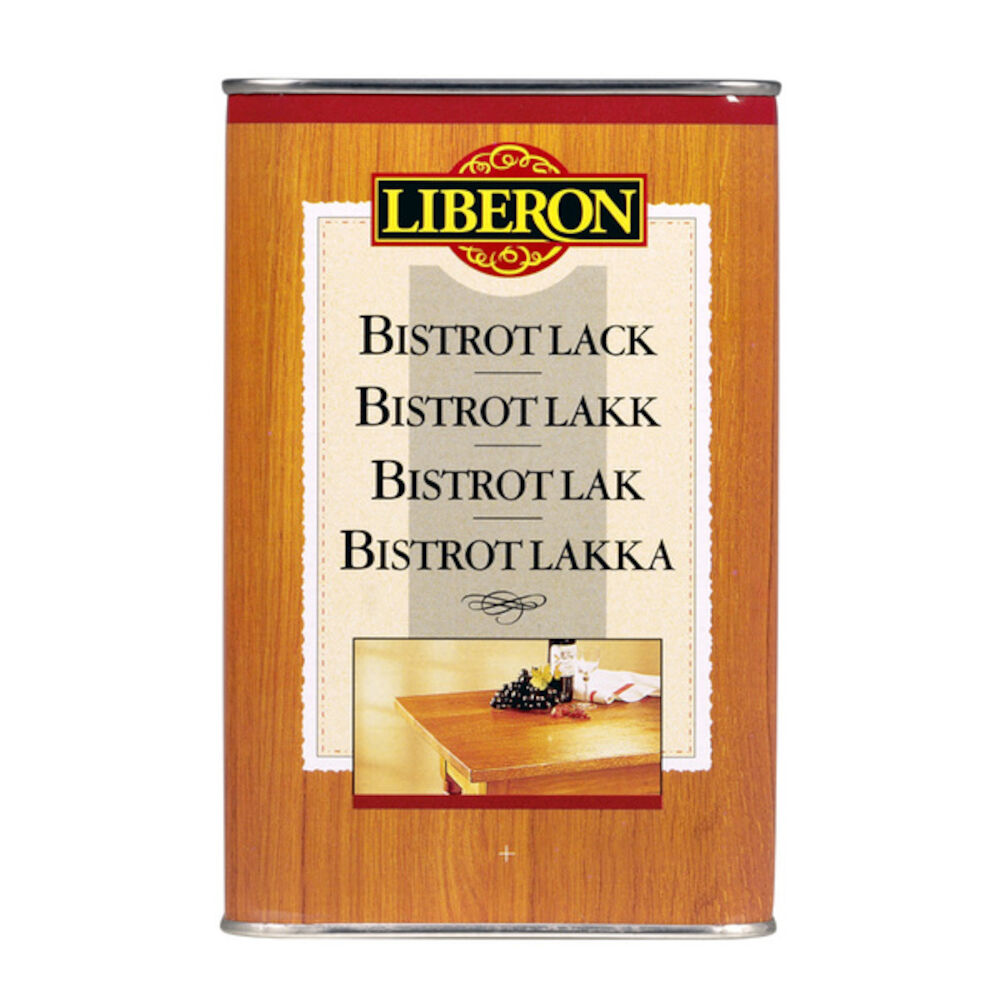 Liberon Bistrot Lakk Valnøtt Lys 1 l