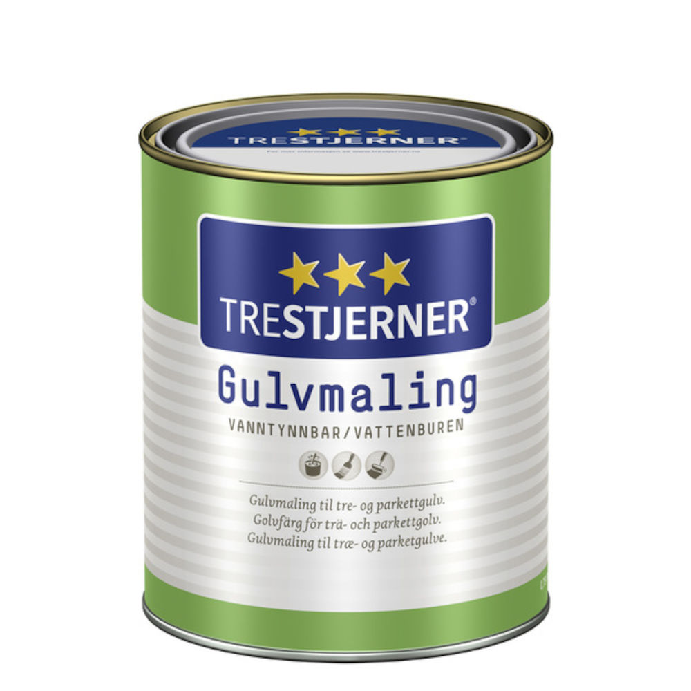 Trestjerner Gulvmaling Blank C - base 2,7 l