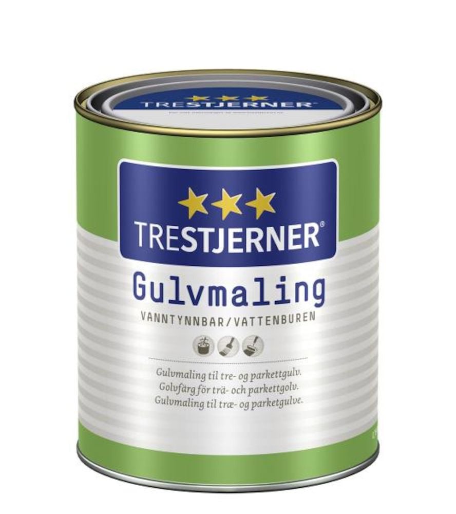 Trestjerner Gulvmaling Blank C - base 2,7 l