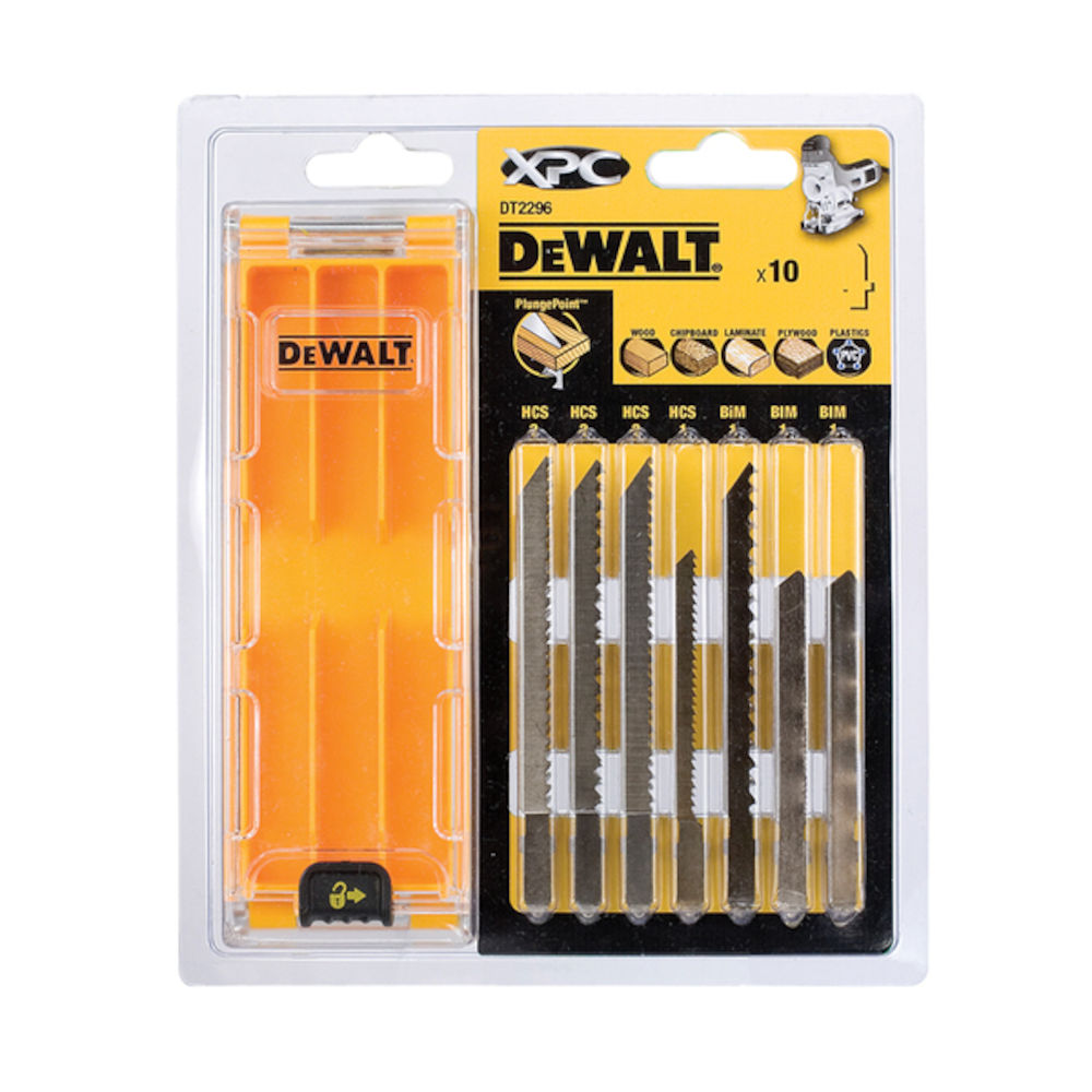 DeWALT Stikksagblad Sett DT2296 10 Stk