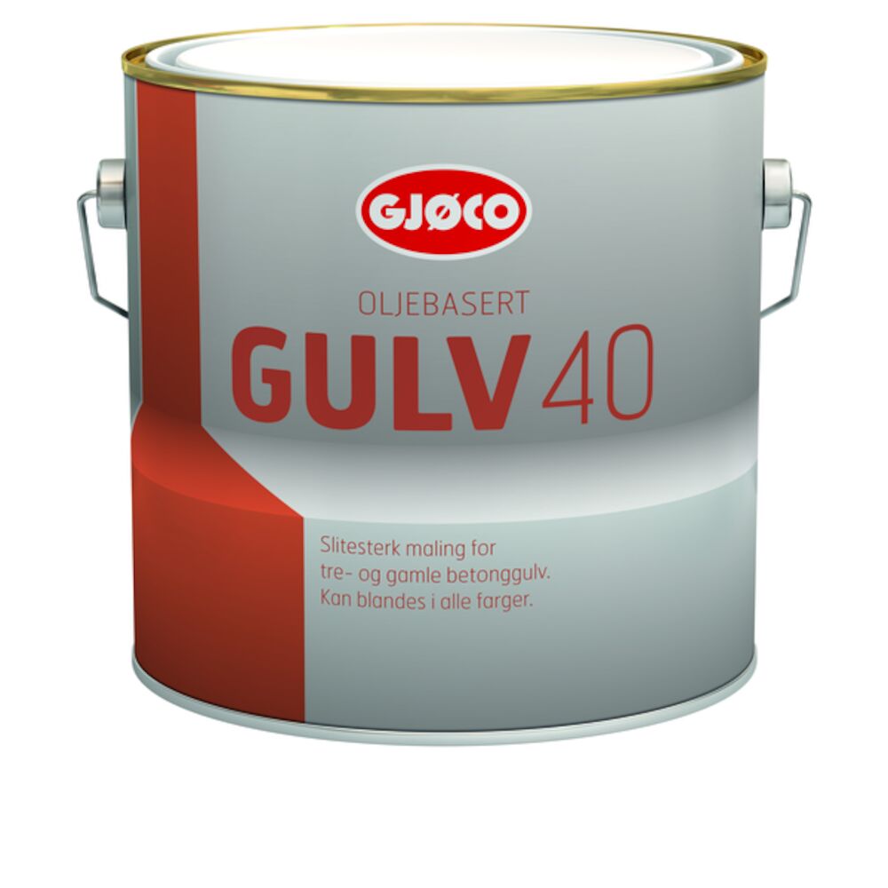 Gjøco Gulvmaling 40 C - base 2,7 l